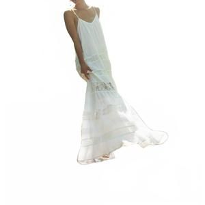 NEW GUADALUPE DESIGN paola maxi dress in white